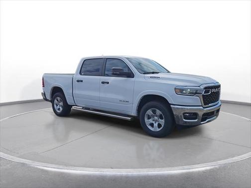 Bright White Clearcoat 2026 RAM 1500 Big Horn 4x4 Crew Cab 5'7" Box