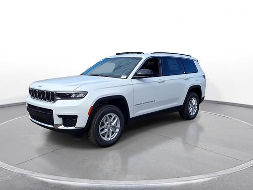 Bright White Clearcoat 2026 Jeep Grand Cherokee L Laredo X 4x4