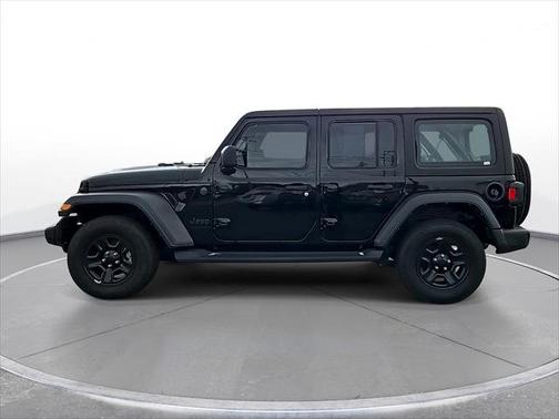 Black Clearcoat 2023 Jeep Wrangler Sport 4 Door 4x4