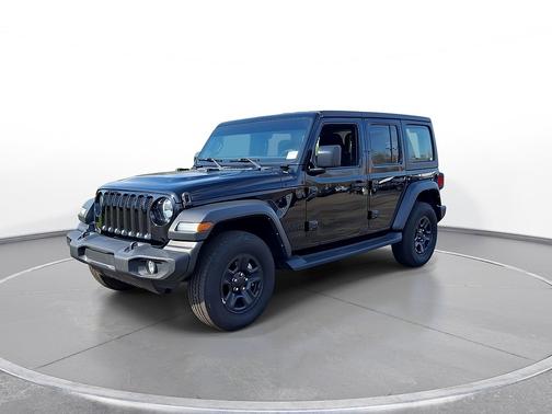 Black Clearcoat 2023 Jeep Wrangler Sport 4 Door 4x4