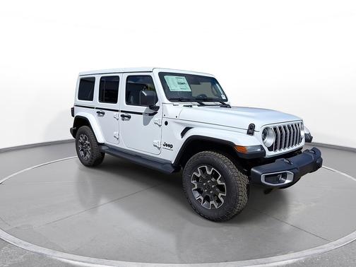 Bright White Clearcoat 2026 Jeep Wrangler Sahara 4 Door 4x4
