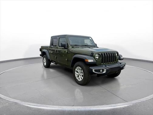 Sarge Green Clearcoat 2023 Jeep Gladiator Sport S 4x4