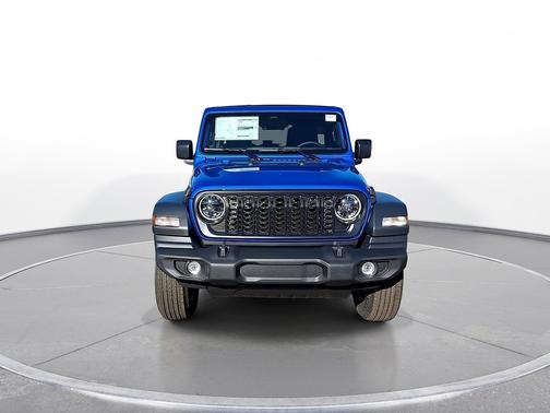 Hydro Blue Pearlcoat 2026 Jeep Wrangler Sport S 4 Door 4x4