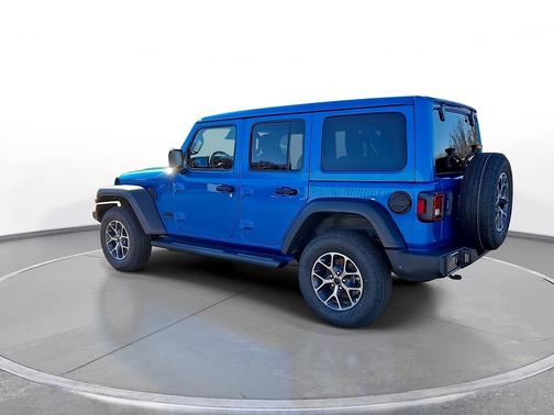 Hydro Blue Pearlcoat 2026 Jeep Wrangler Sport S 4 Door 4x4