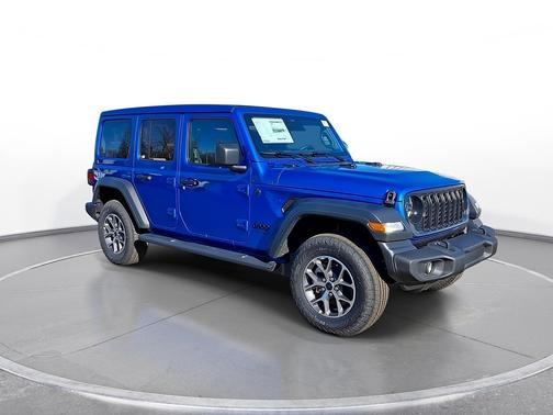 Hydro Blue Pearlcoat 2026 Jeep Wrangler Sport S 4 Door 4x4