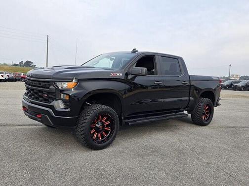 Black 2024 Chevrolet Silverado 1500 Custom Trail Boss