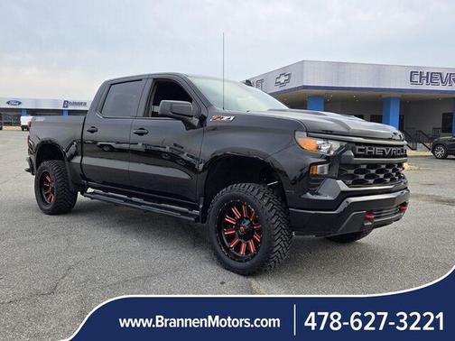 Black 2024 Chevrolet Silverado 1500 Custom Trail Boss