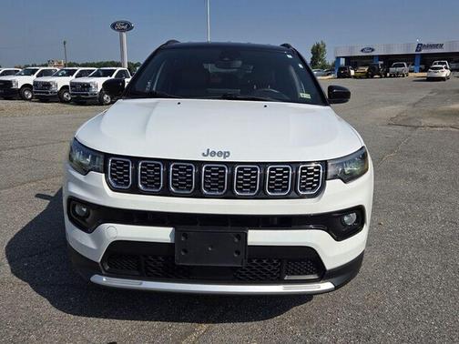 Bright White Clearcoat 2024 Jeep Compass Limited