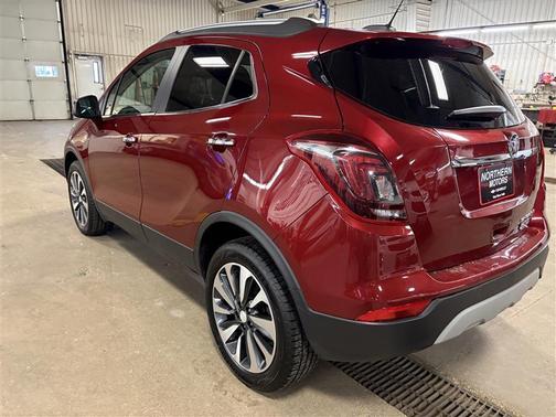 Red 2021 Buick Encore Preferred