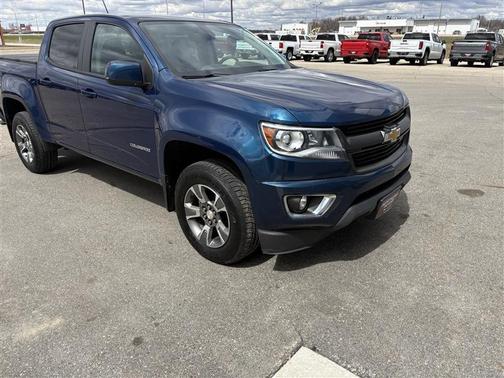 Blue 2019 Chevrolet Colorado Z71