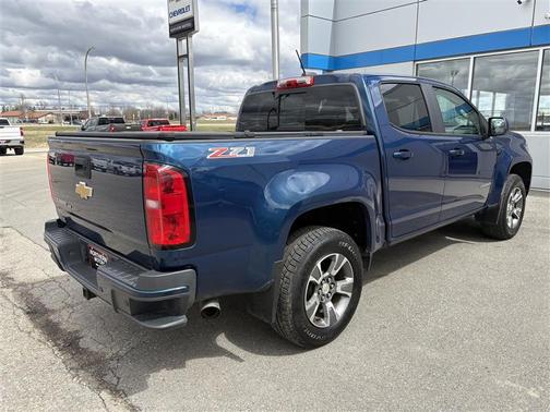 Blue 2019 Chevrolet Colorado Z71