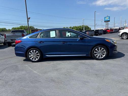 Lakeside Blue 2016 Hyundai SONATA Sport
