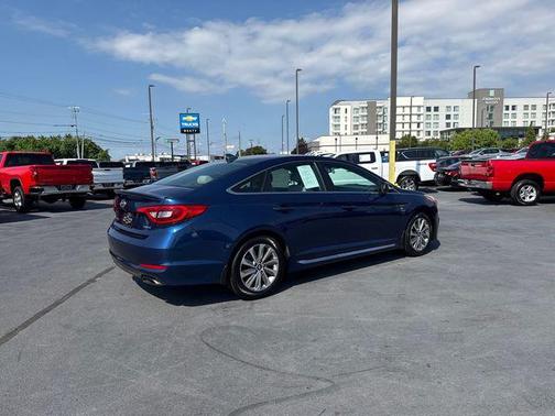 Lakeside Blue 2016 Hyundai SONATA Sport