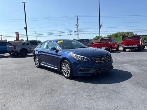 Lakeside Blue 2016 Hyundai SONATA Sport