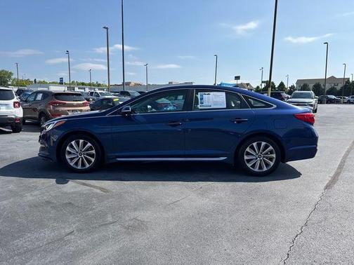 Lakeside Blue 2016 Hyundai SONATA Sport