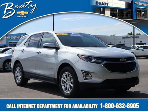 Silver Ice Metallic 2019 Chevrolet Equinox 1LT