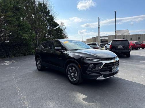Black 2025 Chevrolet Blazer 1LT