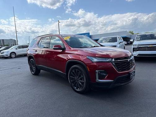 Radiant Red Tintcoat 2023 Chevrolet Traverse RS