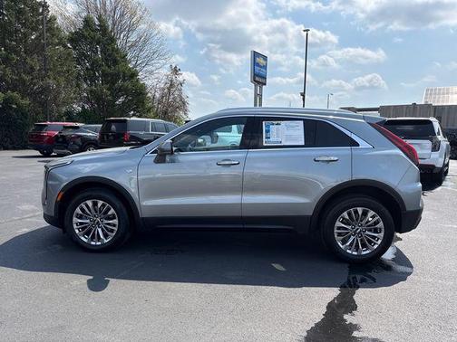 Argent Silver Metallic 2024 Cadillac XT4 Premium Luxury