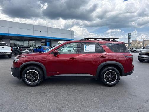 Scarlet Ember Tintcoat 2023 Nissan Pathfinder Rock Creek 4WD