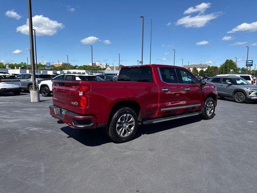 Radiant Red Tintcoat 2025 Chevrolet Silverado 1500 High Country