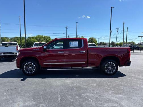 Radiant Red Tintcoat 2025 Chevrolet Silverado 1500 High Country