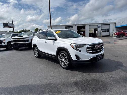 Summit White 2021 GMC Terrain SLT