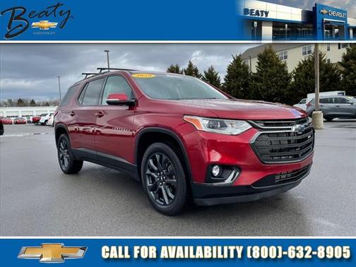 Cajun Red Tintcoat 2020 Chevrolet Traverse RS
