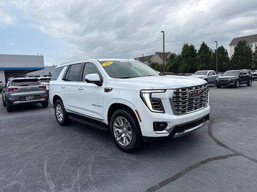 Summit White 2025 GMC Yukon Denali