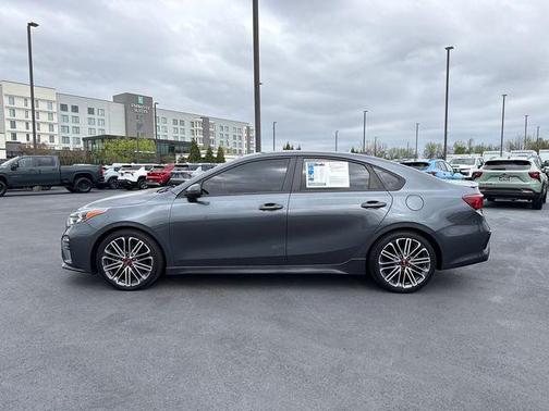 Gravity Gray 2021 Kia Forte GT