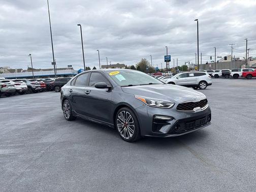 Gravity Gray 2021 Kia Forte GT