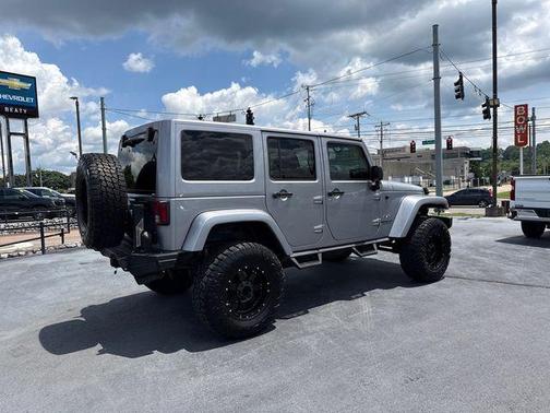 Billet Silver Metallic Clearcoat 2017 Jeep Wrangler Unlimited Sahara