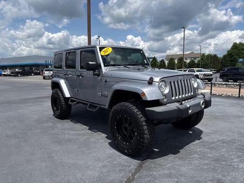 Billet Silver Metallic Clearcoat 2017 Jeep Wrangler Unlimited Sahara