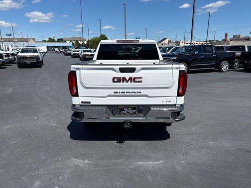 Summit White 2025 GMC Sierra 1500 SLT