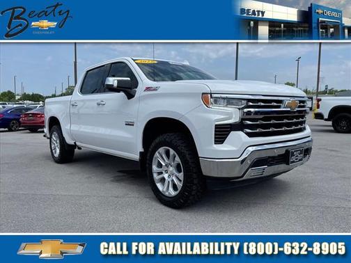 Summit White 2022 Chevrolet Silverado 1500 LTZ