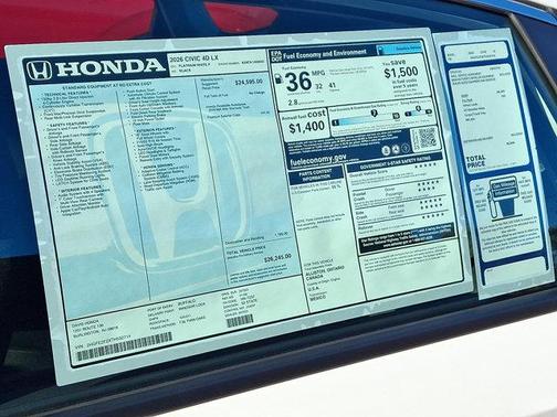 2026 Honda Civic LX