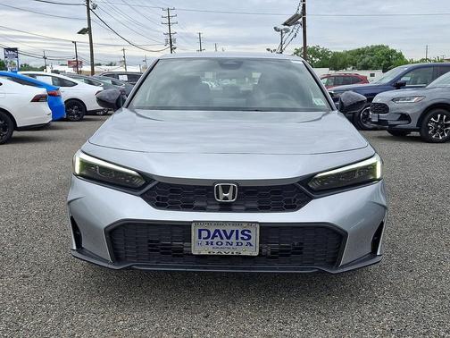 Solar Silver Metallic 2026 Honda Civic Sport