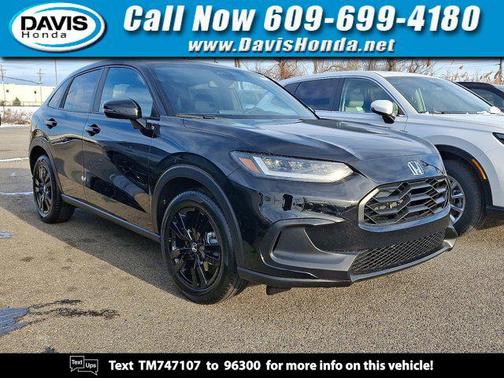 Crystal Black Pearl 2026 Honda HR-V AWD Sport SUV