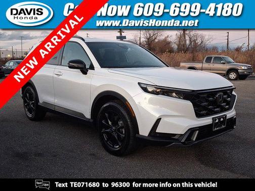 Platinum White Pearl 2026 Honda CR-V Hybrid Sport-L AWD