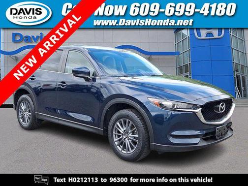 Deep Crystal Blue Mica 2017 Mazda CX-5 Touring