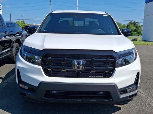 Platinum White Pearl 2026 Honda Ridgeline Black