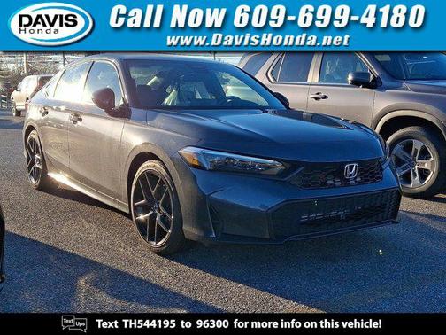 Meteorite Gray Metallic 2026 Honda Civic Sport Sedan