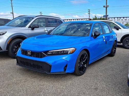 Boost Blue Pearl 2026 Honda Civic Sport