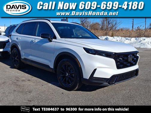 Platinum White Pearl 2026 Honda CR-V Hybrid Sport-L AWD SUV