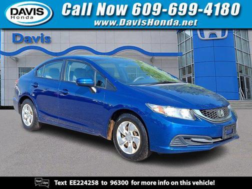 Dyno Blue Pearl 2014 Honda Civic LX