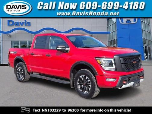 Red Alert 2022 Nissan Titan PRO-4X