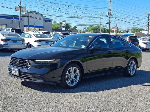 Crystal Black Pearl 2023 Honda Accord LX 1.5T