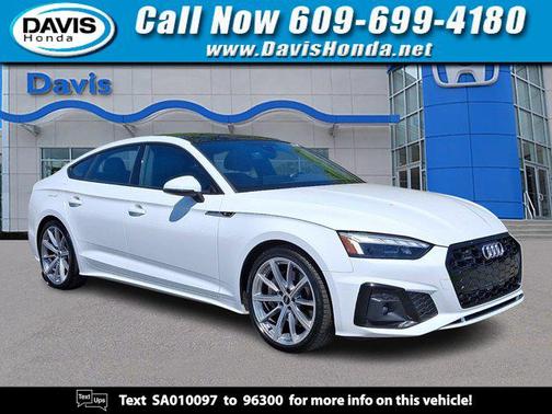 Black 2025 Audi A5 Sportback 45 S Line Premium