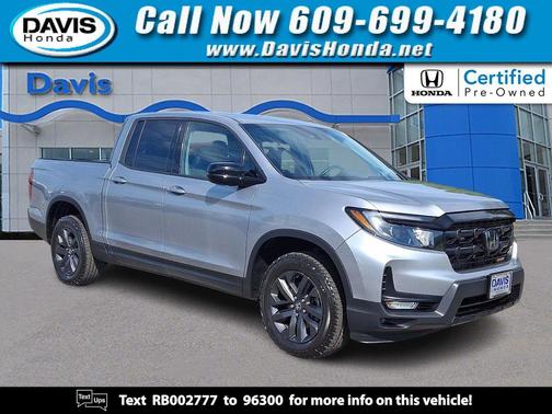 Lunar Silver Metallic 2024 Honda Ridgeline Sport