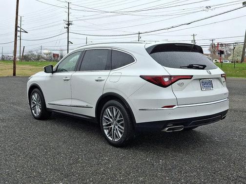 Platinum White Pearl 2022 Acura MDX Advance Package